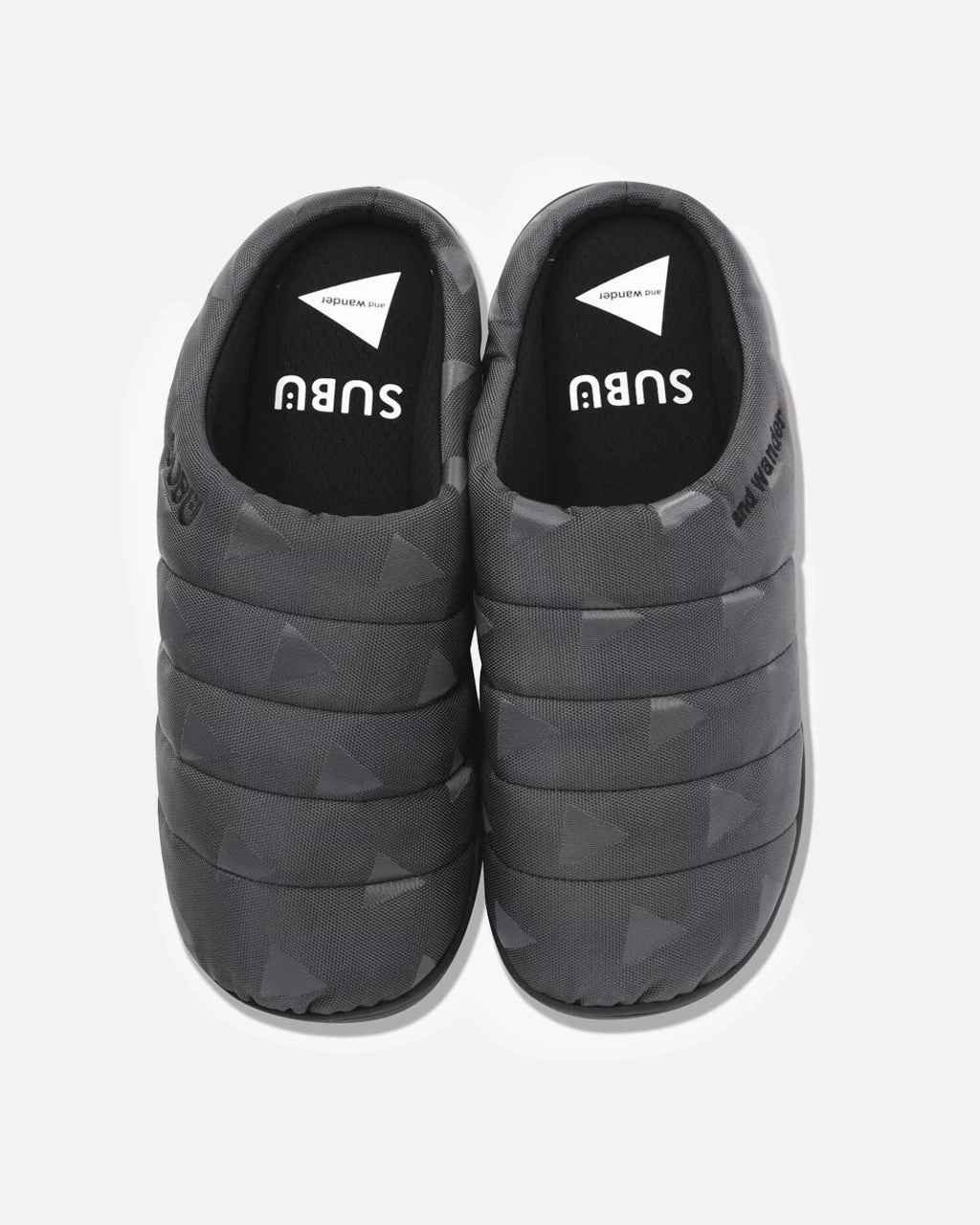 SUBU x and wander Triangle JQ Permanent Sandal Gray School - Friendly Secure Grip