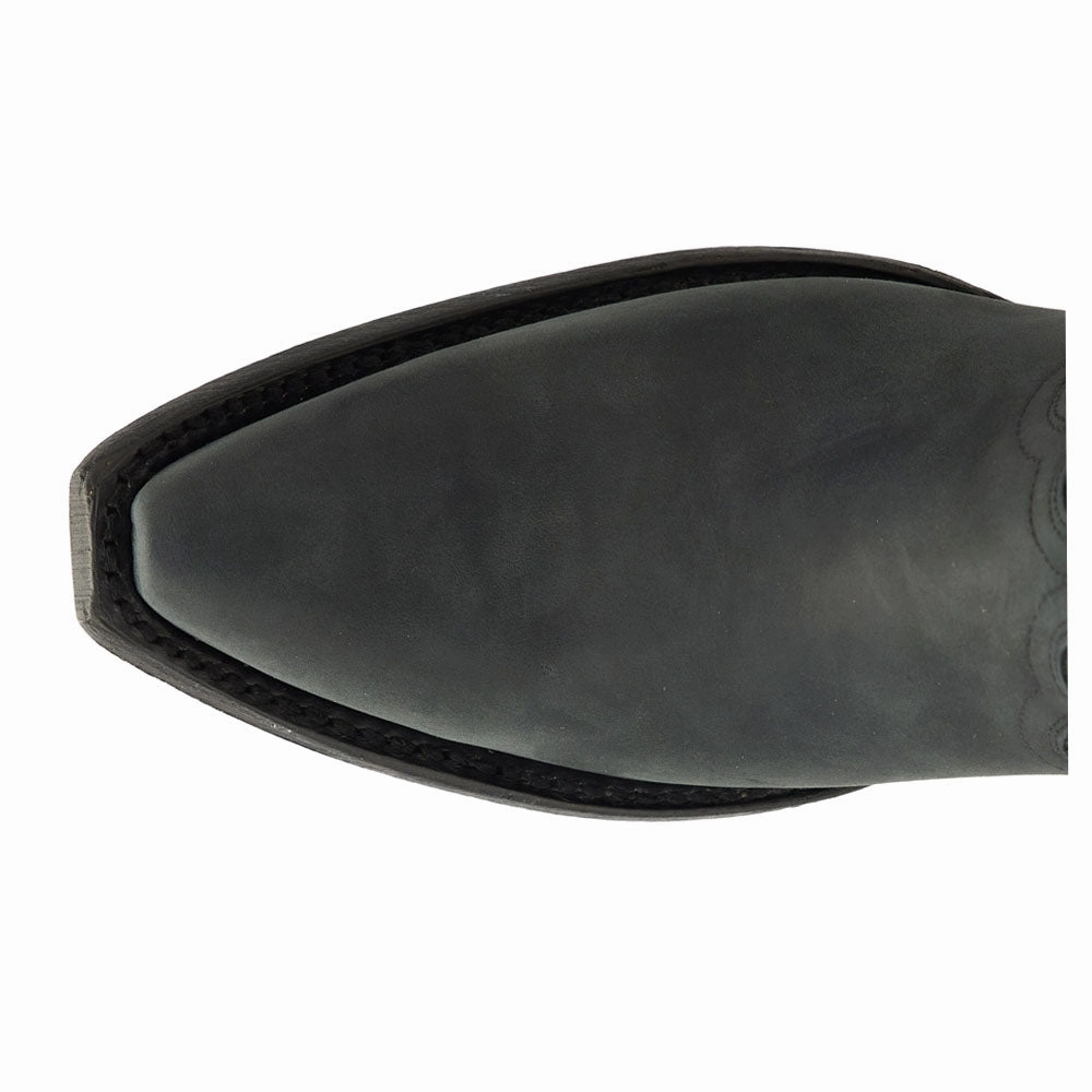 Emma Jane Snip Toe Cowboy Boot Layered cushioning Canvas