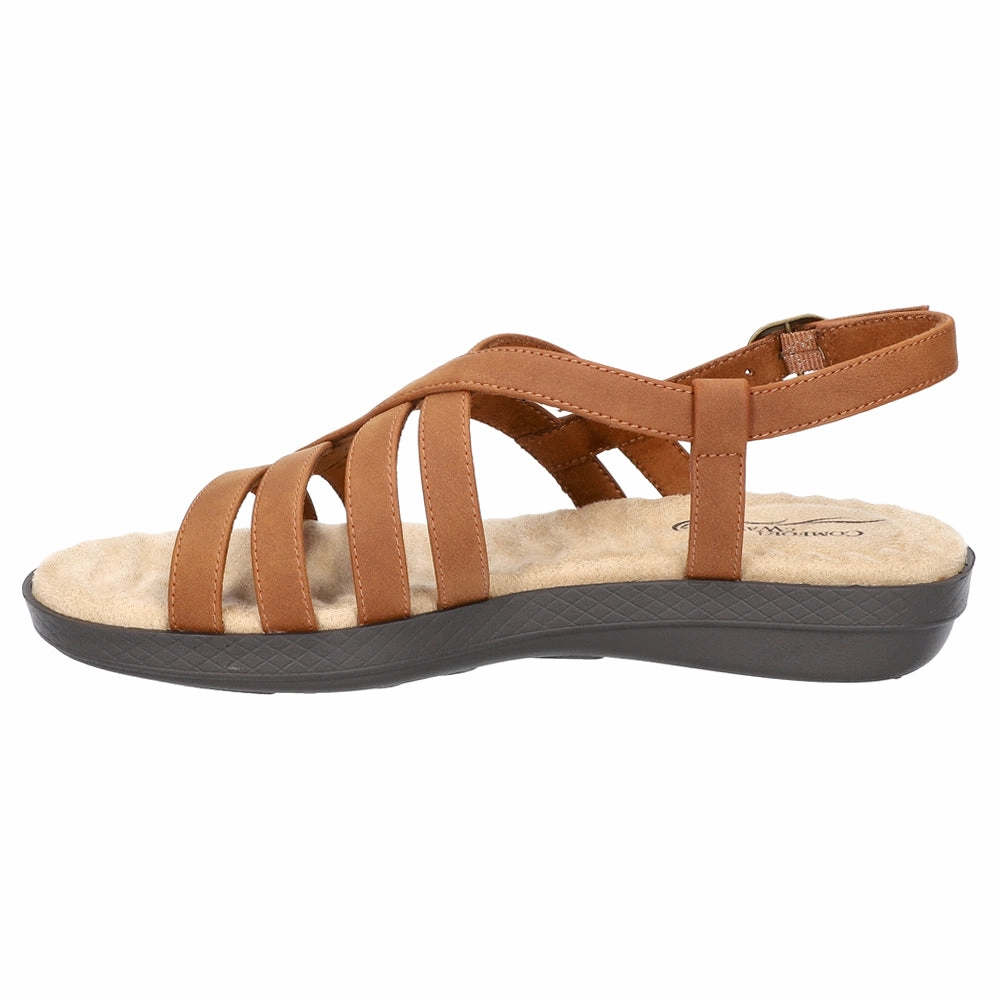 Lobo Slingback Wedge Sandals Layered Chic