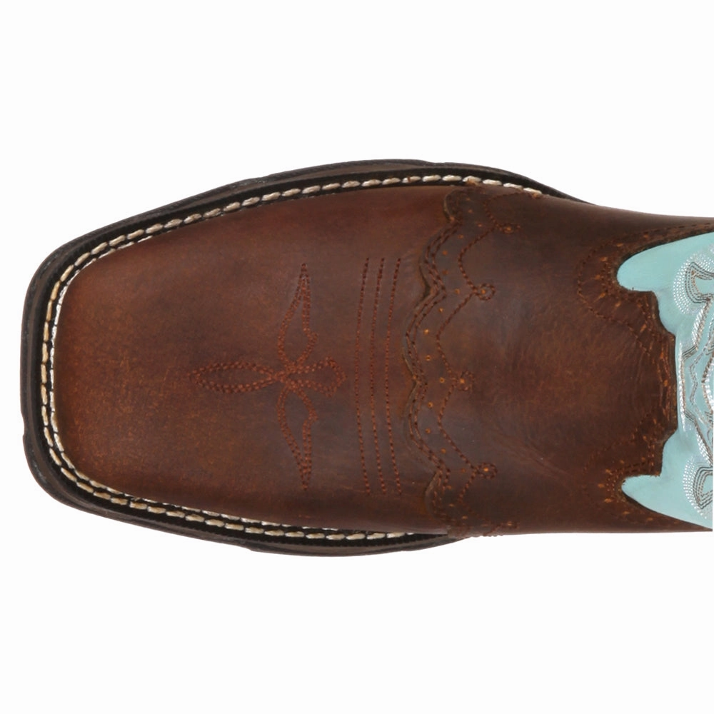 Lady Rebel Cowboy Round Toe Boots basketball players Abrasion Resistant Upper