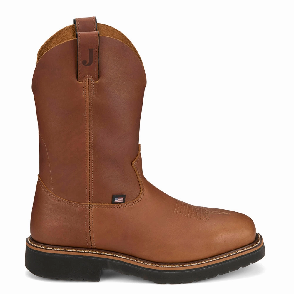 Lafayette 11 Inch Pull On Work Boots Work Boots Ready