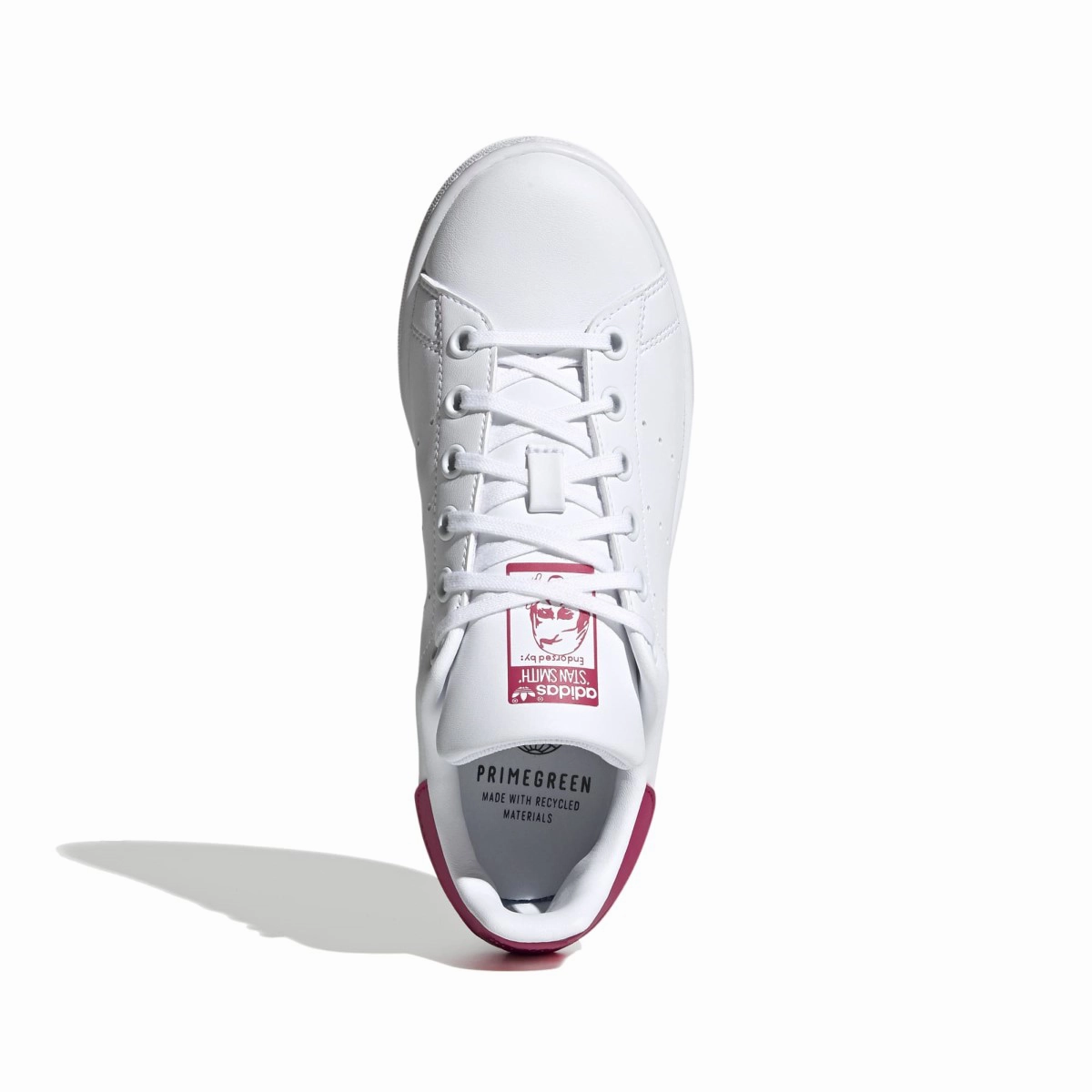 Kid's Stan Smith 'White Bold Pink' colorful Ventilated Lining