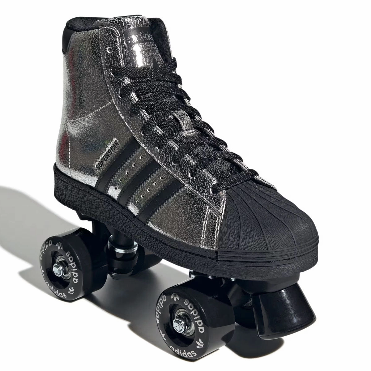 Wmns Superstar 82 Roller Skates 'Silver Metallic Core Black' Ergonomic Last Shape work - related features