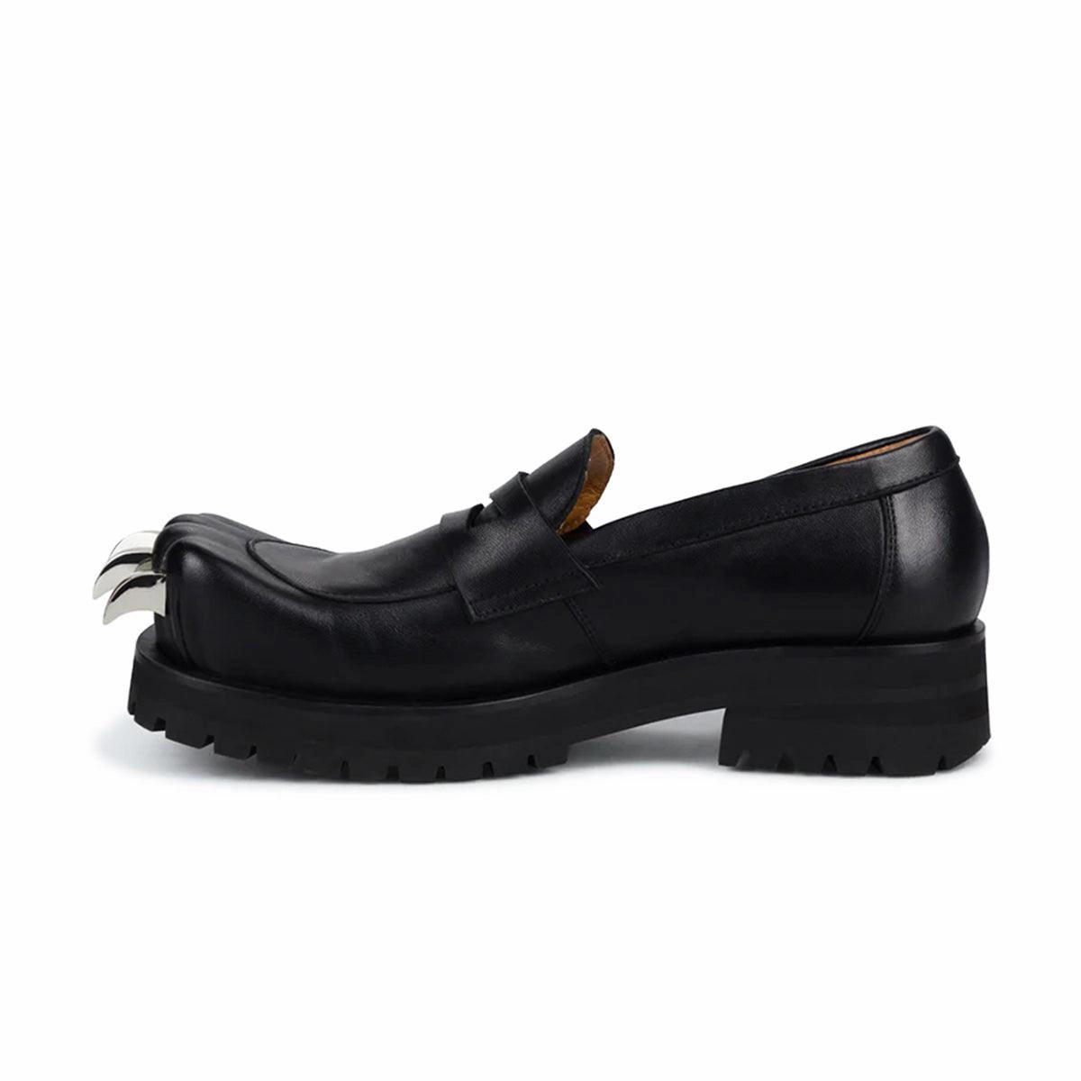 mesh - type Ultimate Comfort Leather Moccasin Moggies 'Black'