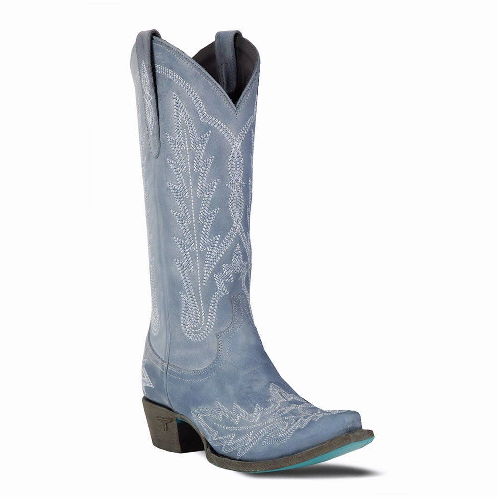 Lexington Embroidered Snip Toe Boot Non Marking Soles