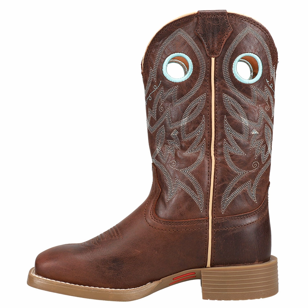 Liberty 11 Inch Square Toe Cowboy Boots statement - piece