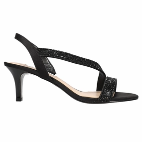 Nieves Rhinestone Slingback Sandals Average