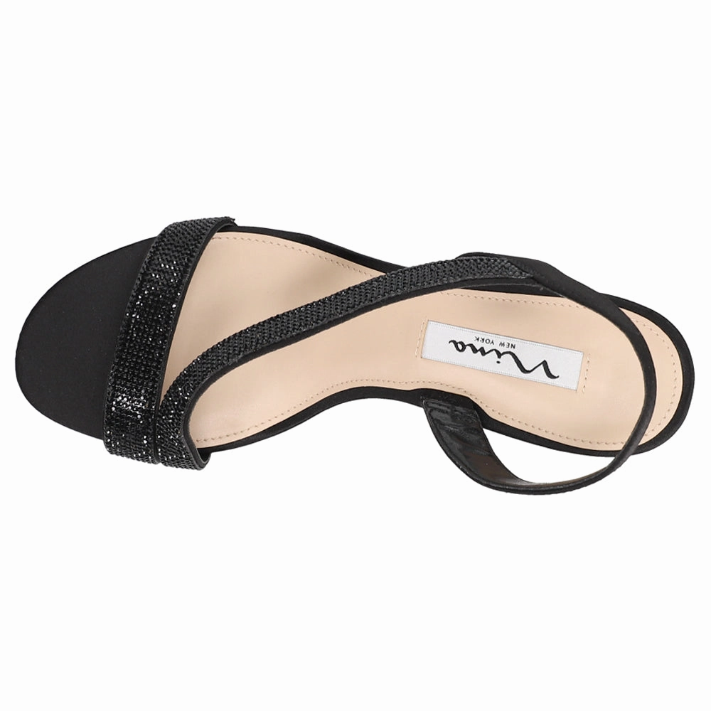 Nieves Rhinestone Slingback Sandals travel - convenient most slip-resistant