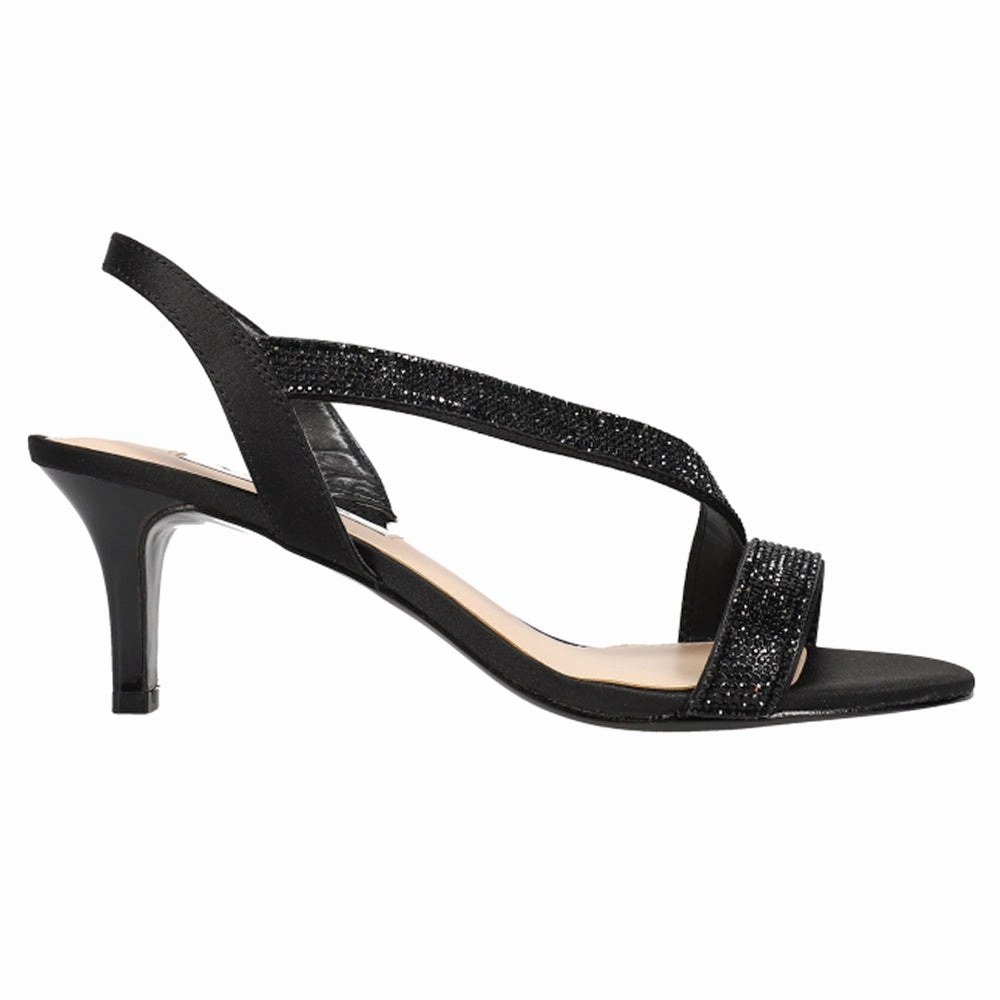 Nieves Rhinestone Slingback Sandals Average