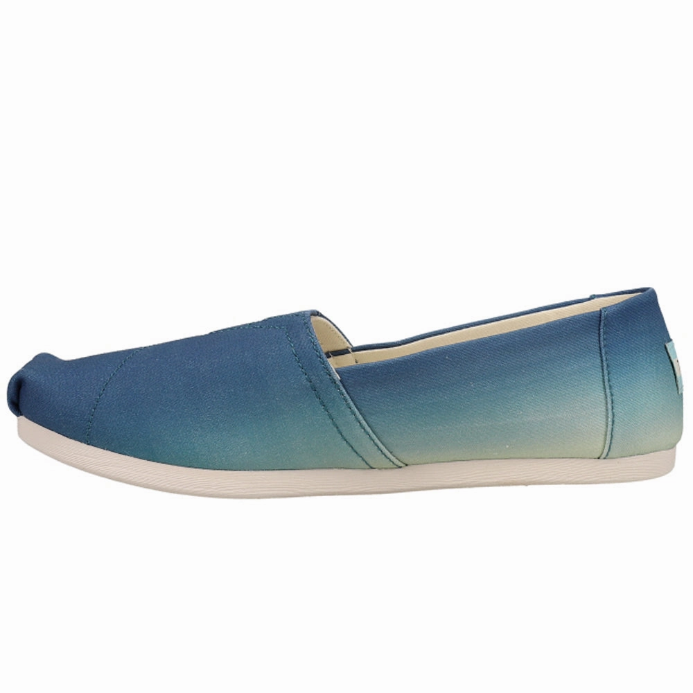 Alpargata Gradient Slip On Flat martial artists' precision Vibration Damping Pad