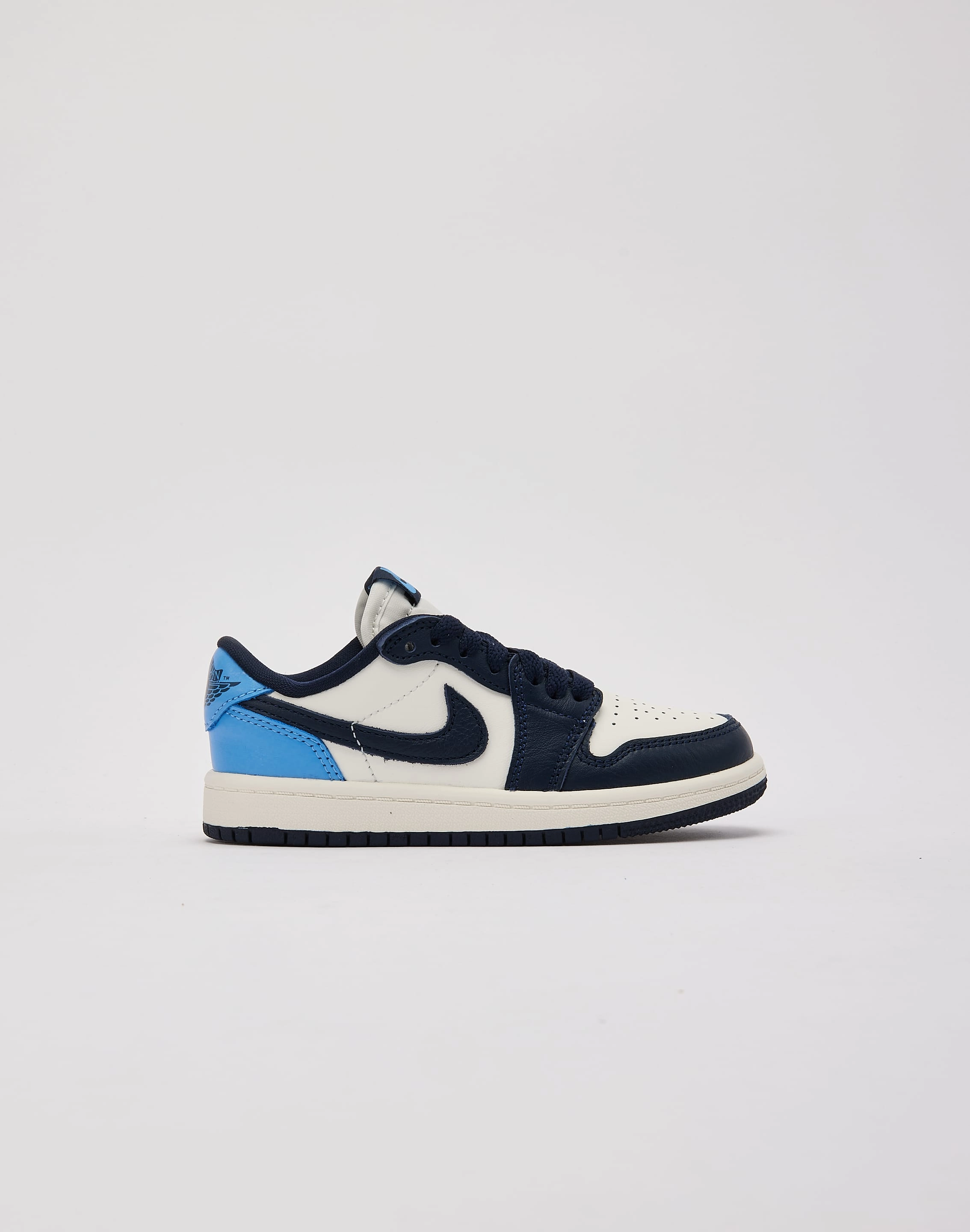 Jordan Air Jordan 1 Retro Low OG 'Obsidian' Pre-School MoistureWickingLining