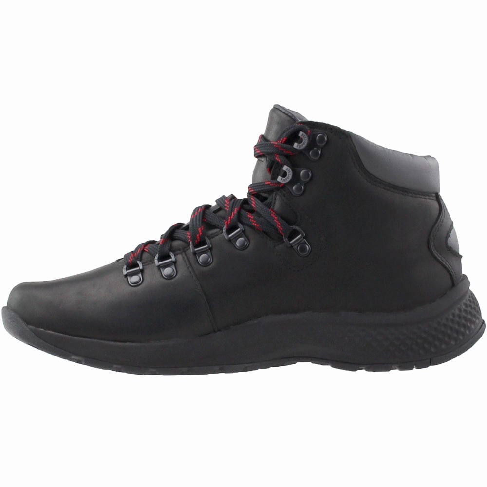 Flyroam Trail Waterproof Round Toe Hiking Boots Shock Absorbing Shoes Premium Leather Shoes