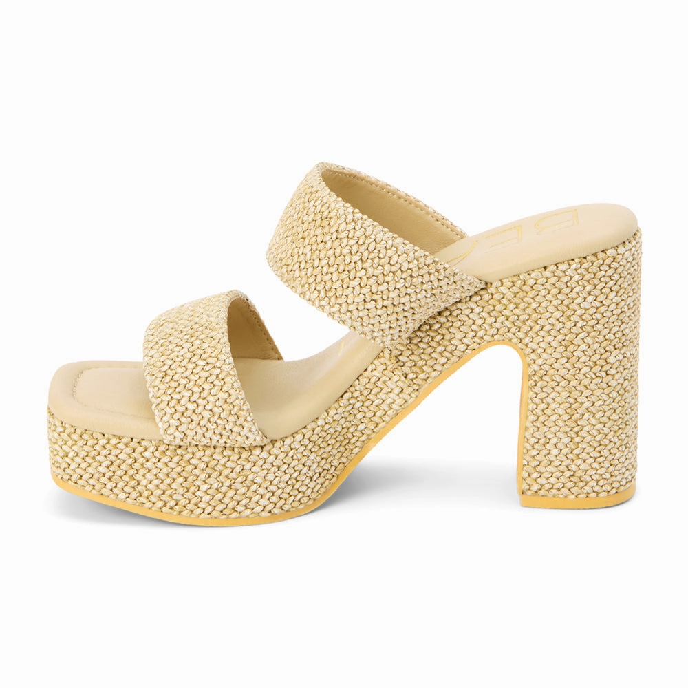 Gem Platform Block Heel Sandals teenagers - specific benefits print - style