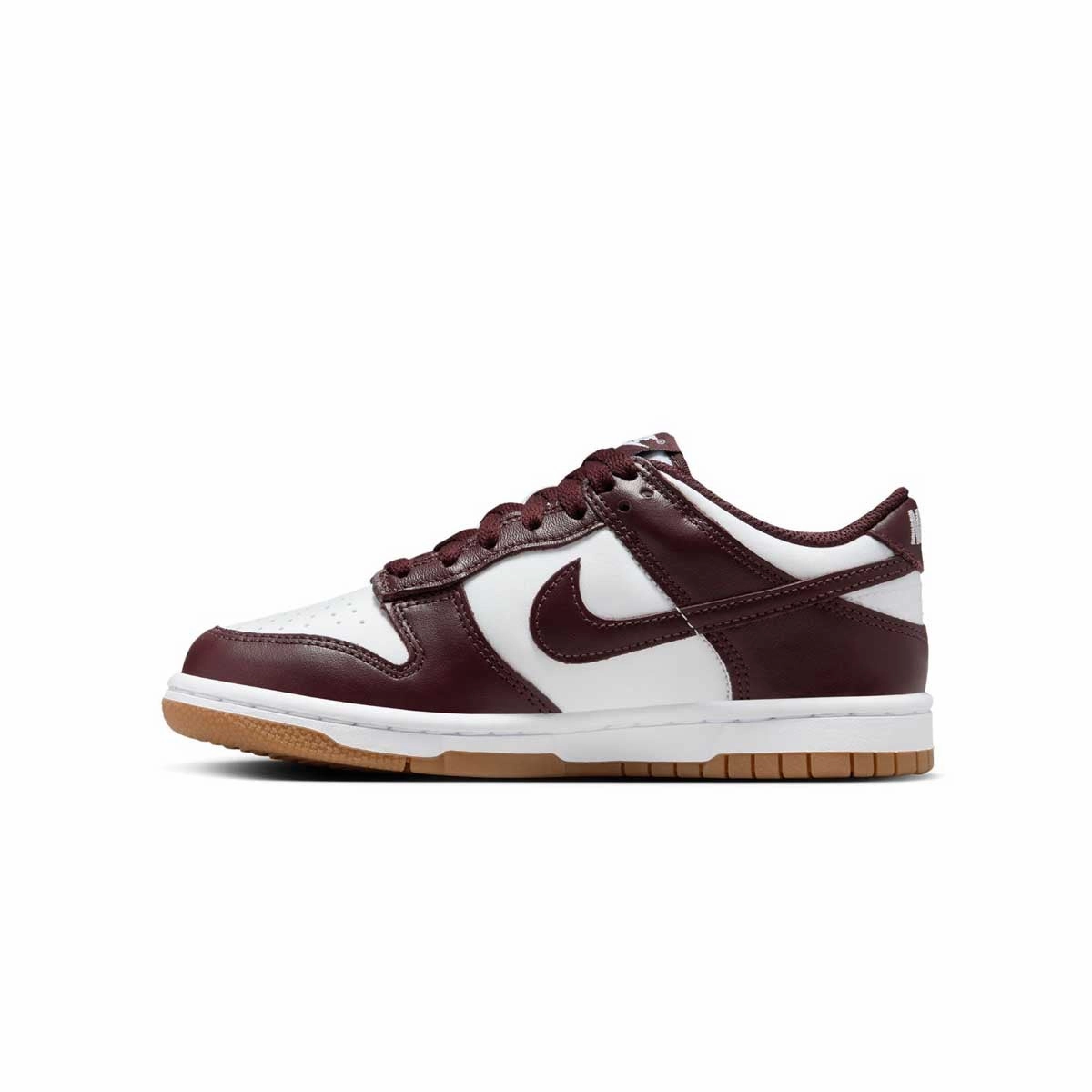 Kids Dunk Low 'Burgundy Crush' Vegan Material Construction Quick Drying Interior