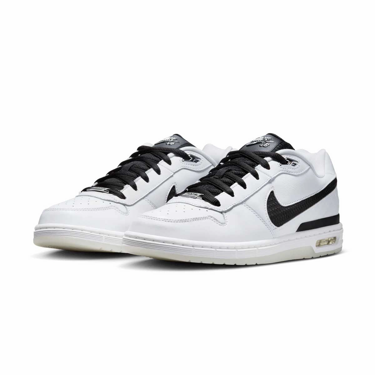   Paul Rodriguez SB Air Zoom Low QS 'White Black' Eco Friendly Manufacturing Process