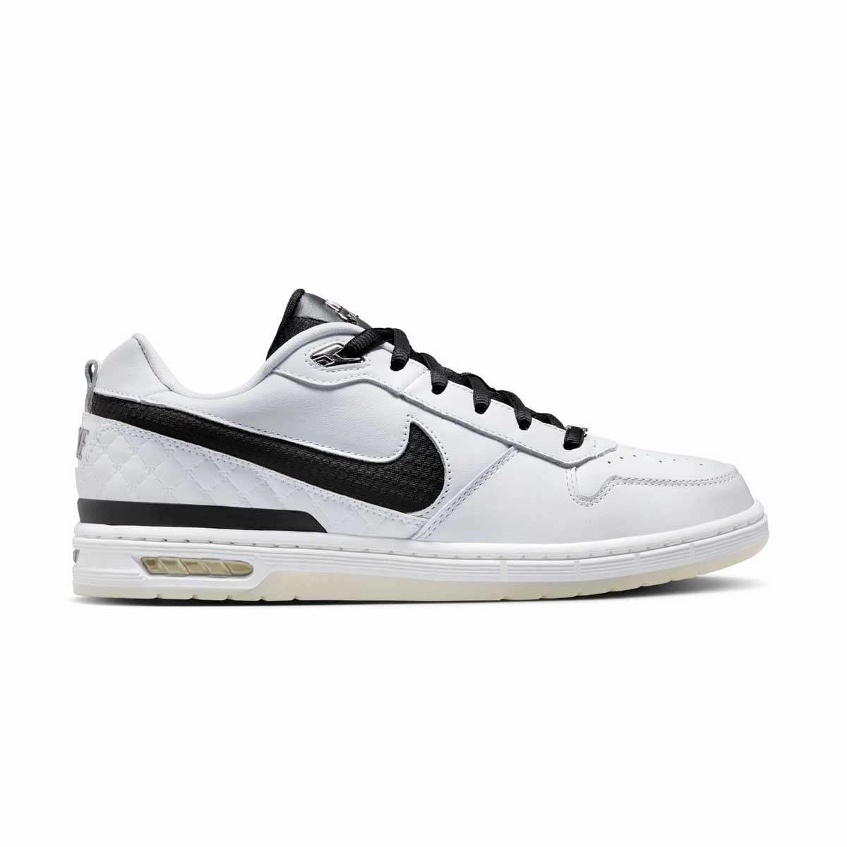   Paul Rodriguez SB Air Zoom Low QS 'White Black' Non Irritating Seams