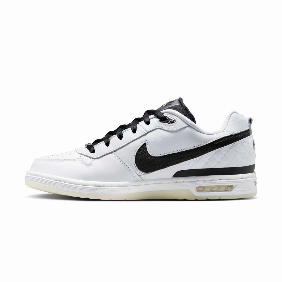 Orthopedic Footbed Design Eye-Catching   Paul Rodriguez SB Air Zoom Low QS 'White Black'