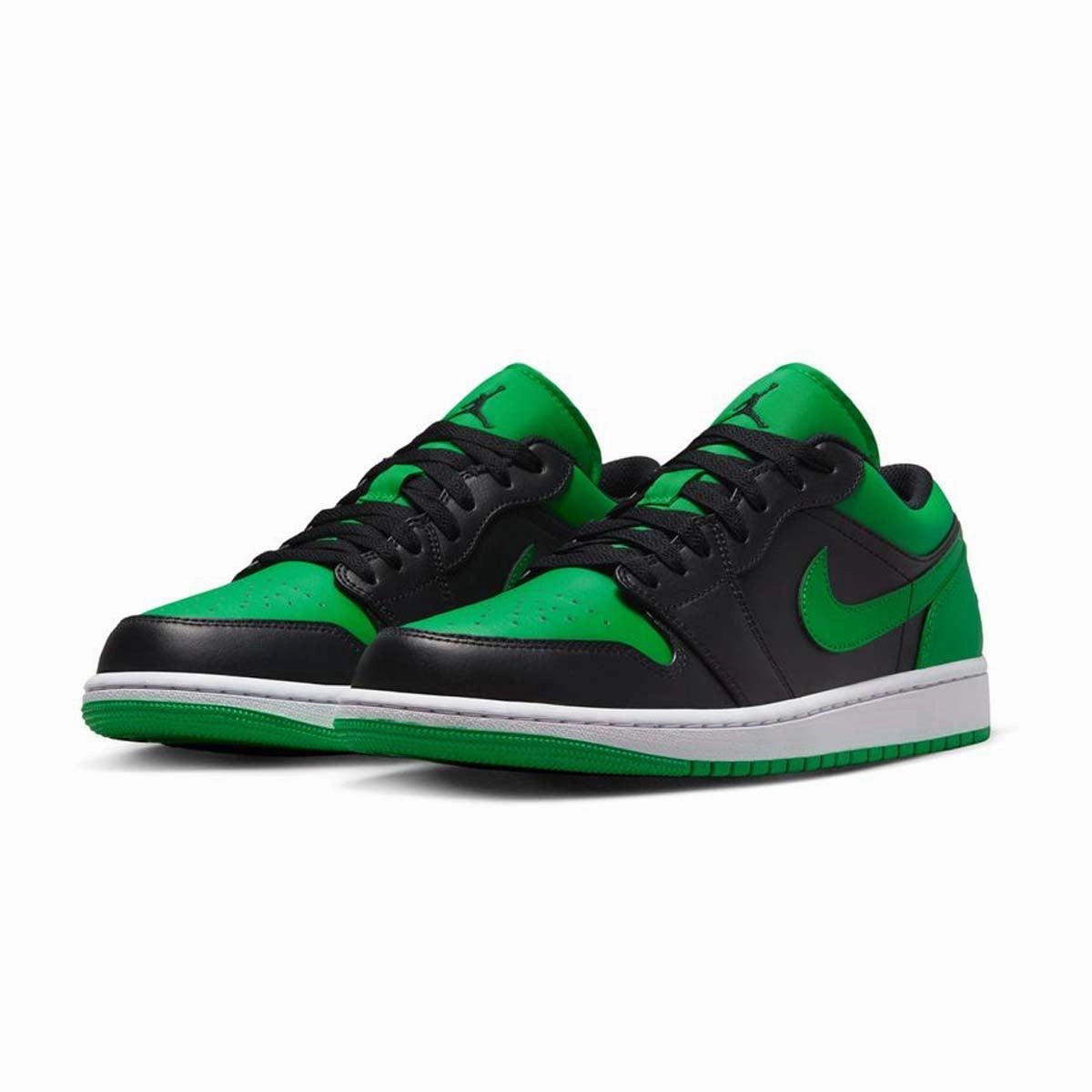 Air Jordan 1 Low 'Lucky Green' Pressure Relief Grooves Thermal Regulating Lining