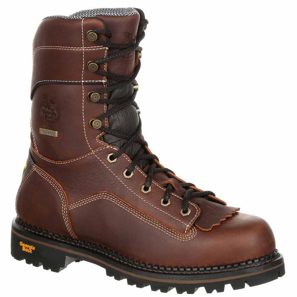 Logger AMP Leather Composite Toe Waterproof Work Boots Tough protection All Purpose Protection