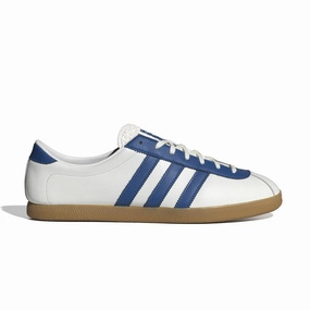 Cushioned heel London 'White Dark Marine'