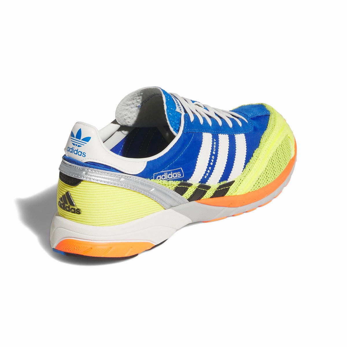 Fitted Design   Bad Bunny Adizero SL 72 'Blue Shock Yellow'