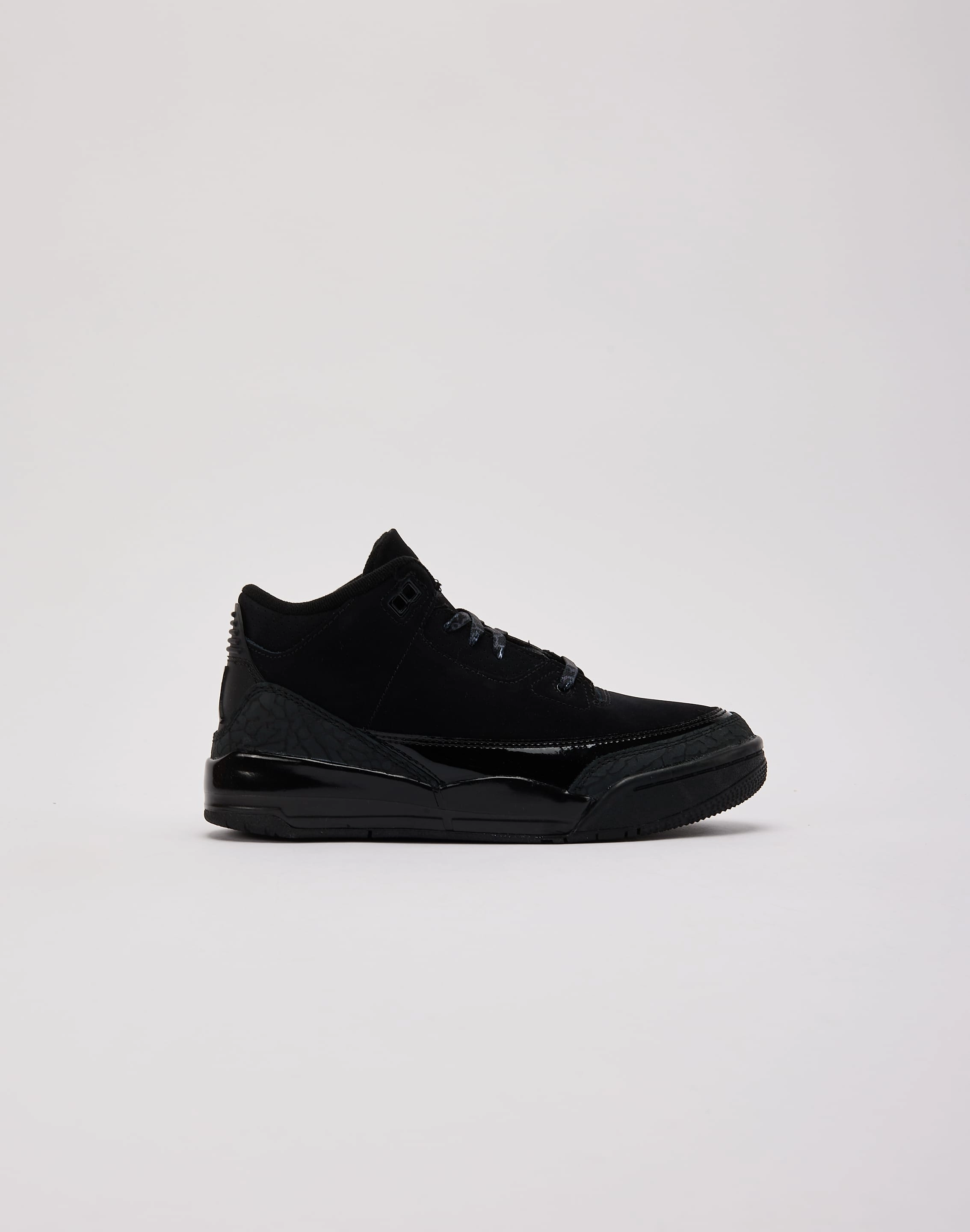 Jordan Air Jordan 3 Retro 'Black Cat' Pre-School Anti Slip Sole