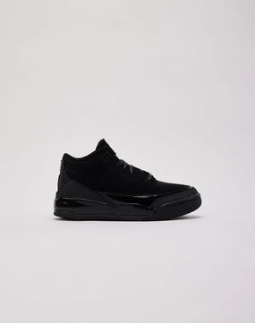 Jordan Air Jordan 3 Retro 'Black Cat' Pre-School Anti Slip Sole
