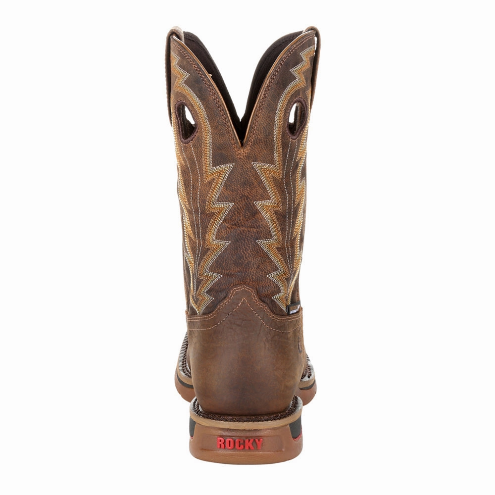 Long Range 11 Inch Waterproof Soft Toe Work Boots All-Weather Performance