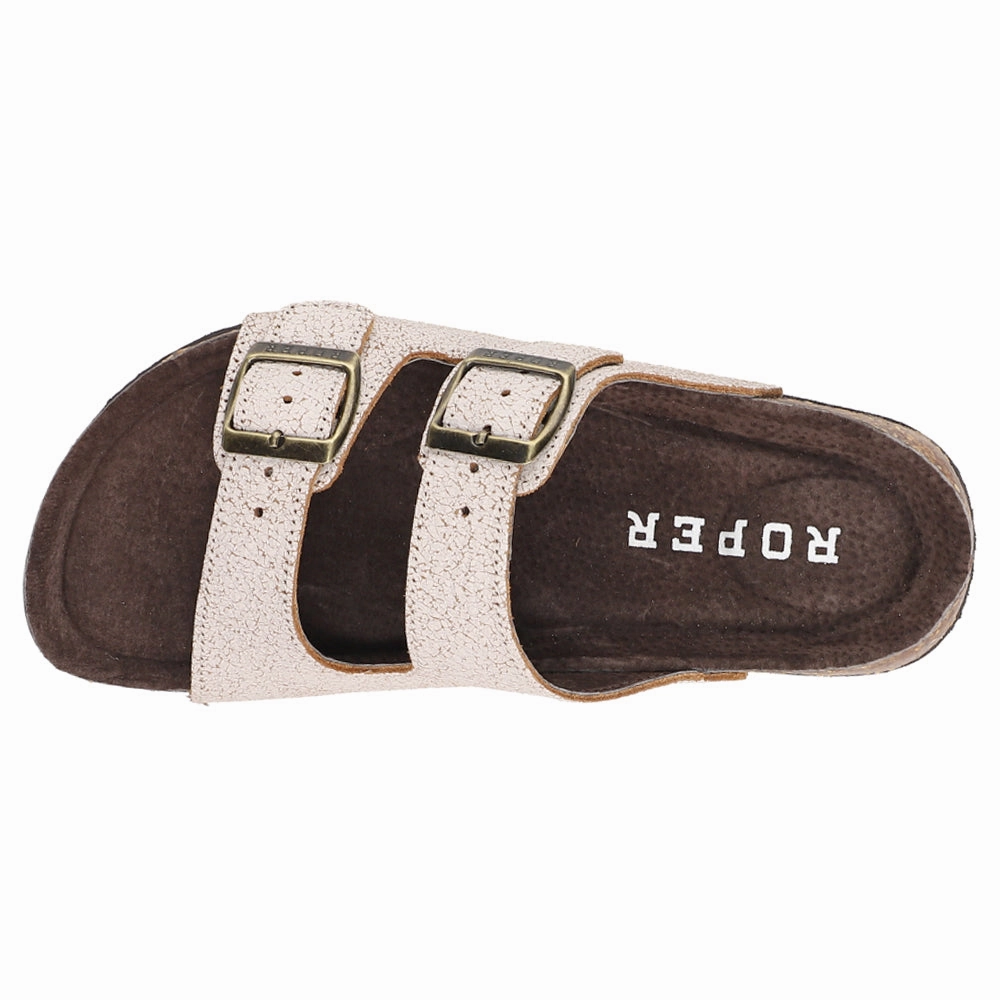 Delilah Slide Sandals tag easy - clean - level