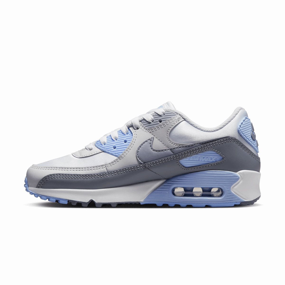 Wmns Air Max 90 'Grey Light Blue' softest Sophisticated piece