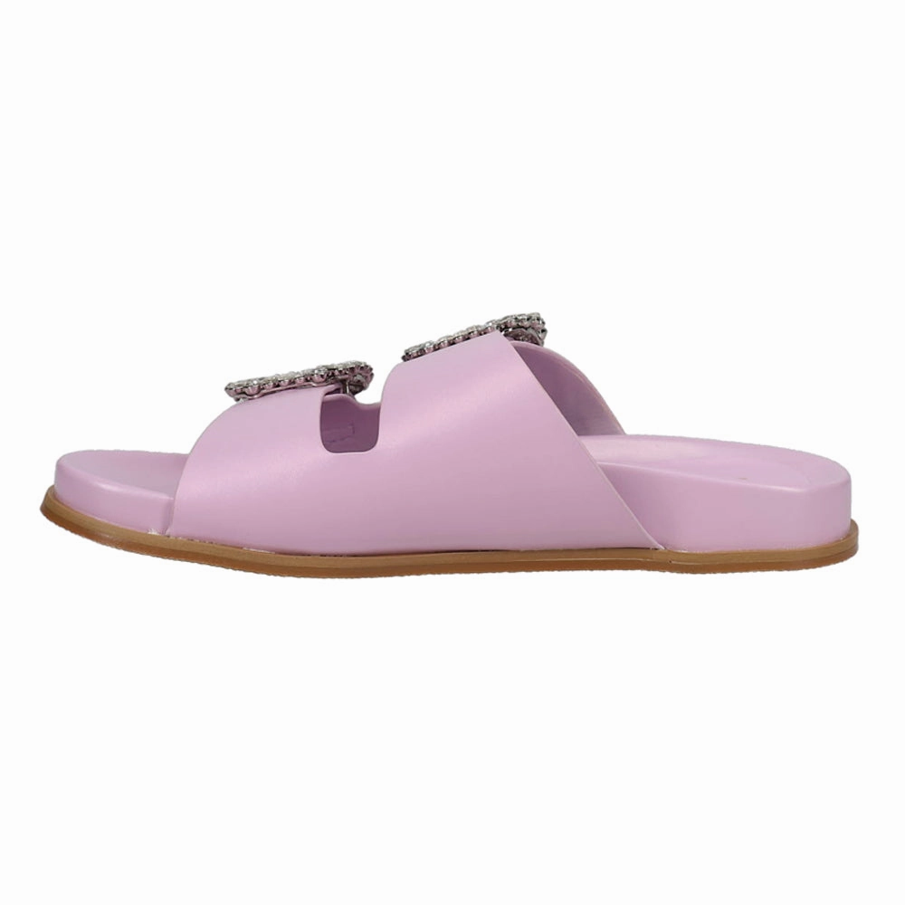 walking - specific benefits Bridget Rhinestone Slide Sandals