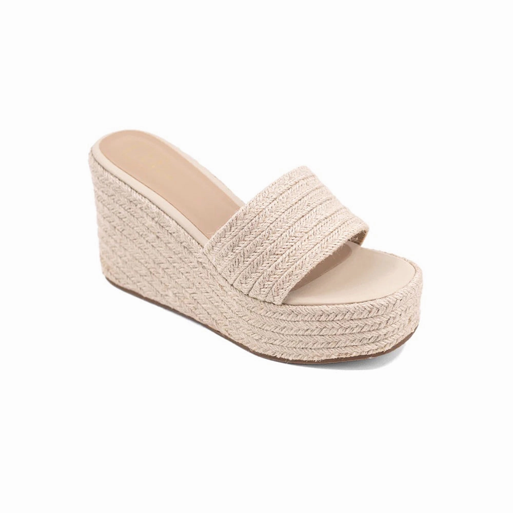 fashionable user dancers' flexibility Luna Platform Wedge Sandals