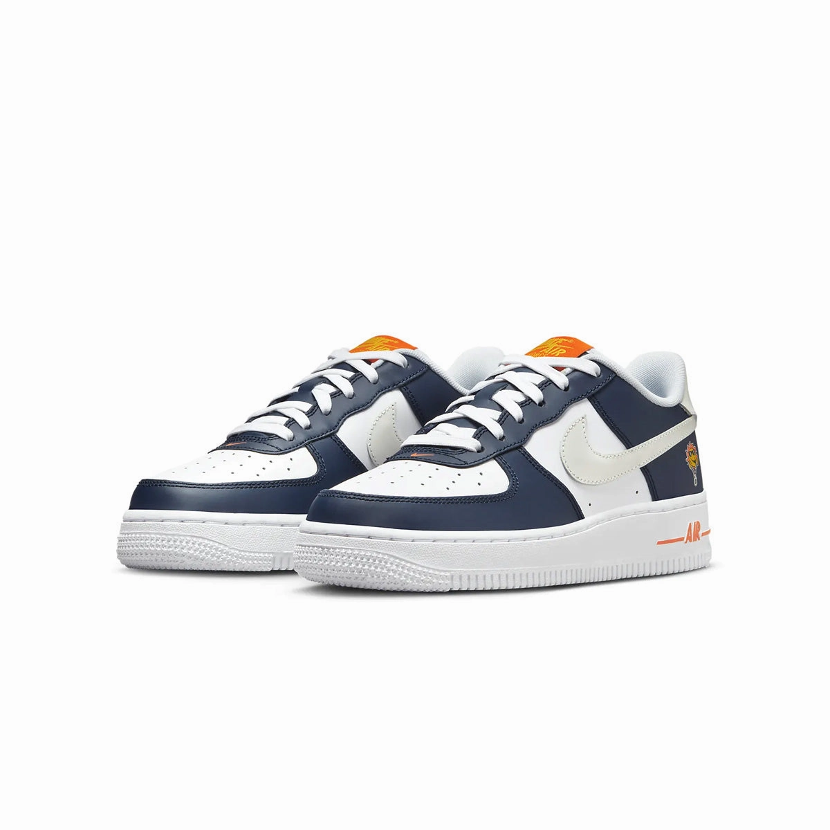 Kids Air Force 1 LV8 'Midnight Navy' dancers' flexibility volleyball - style