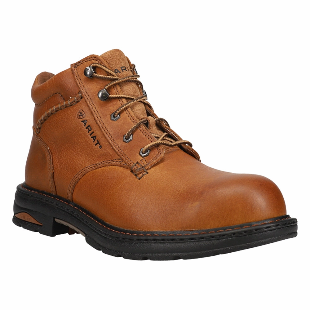 Reinforced Eyelet Durability Stretchable Macey 6 Inch Composite Toe Work Boots