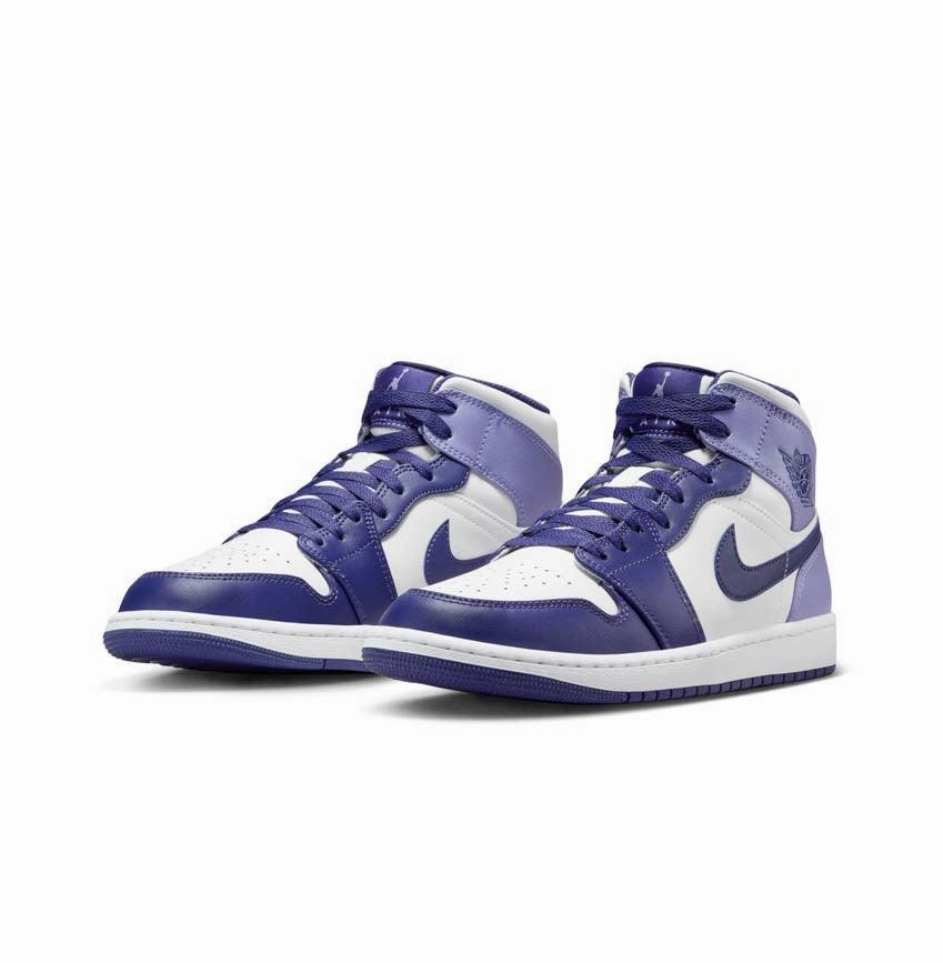 Glam support Air Jordan 1 Mid 'Sky J Purple'