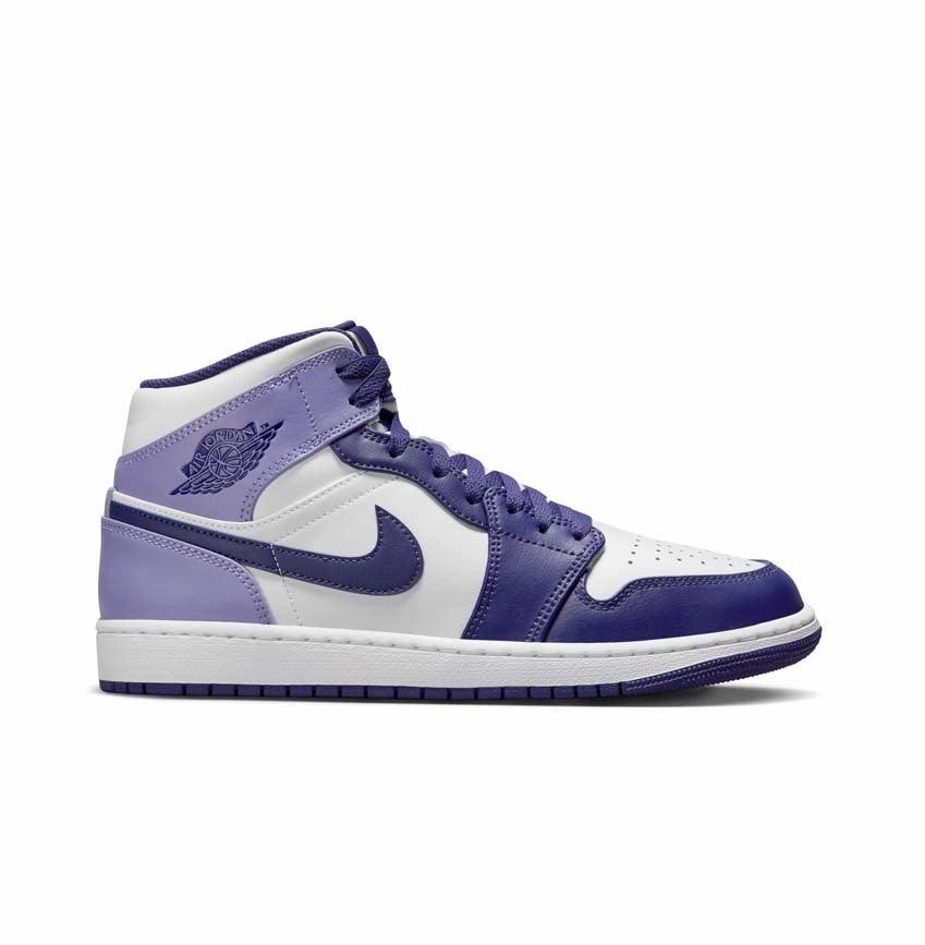Air Jordan 1 Mid 'Sky J Purple' Footbed Contouring
