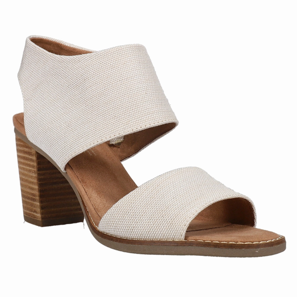 Collapsible design just Majorca Cutout Block Heel Sandals