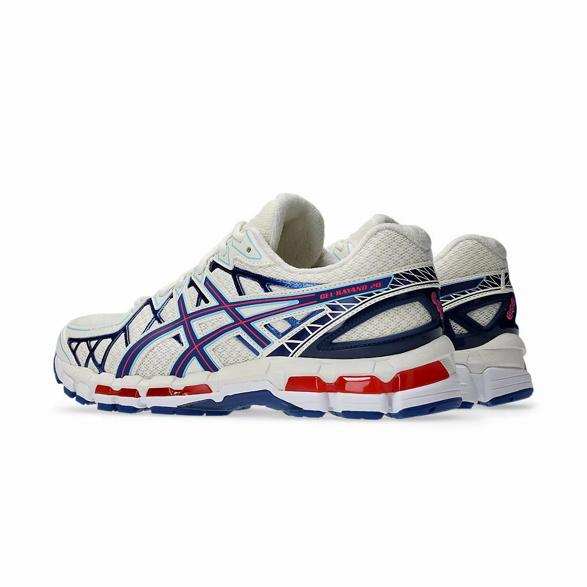 Maximum touch GEL-Kayano 20 'Cream Deep Marine'