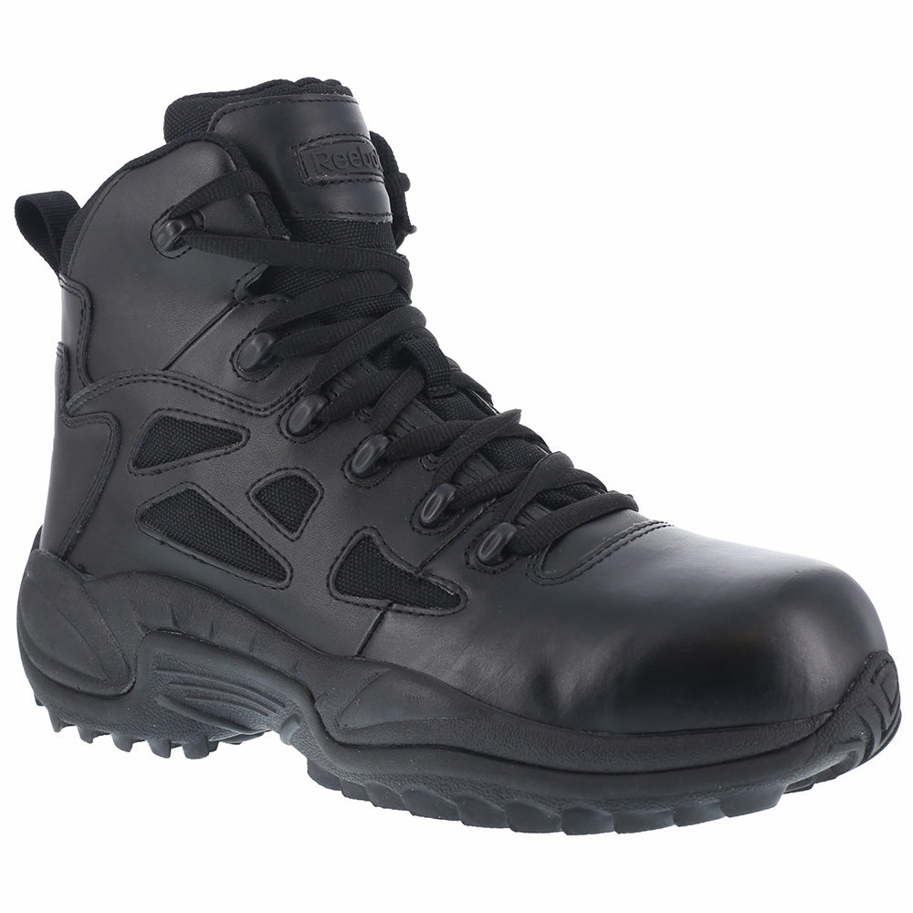 Outdoor Tough Impact Absorbent Rapid Response 6 Inch Electrical Composite Toe Work Boots
