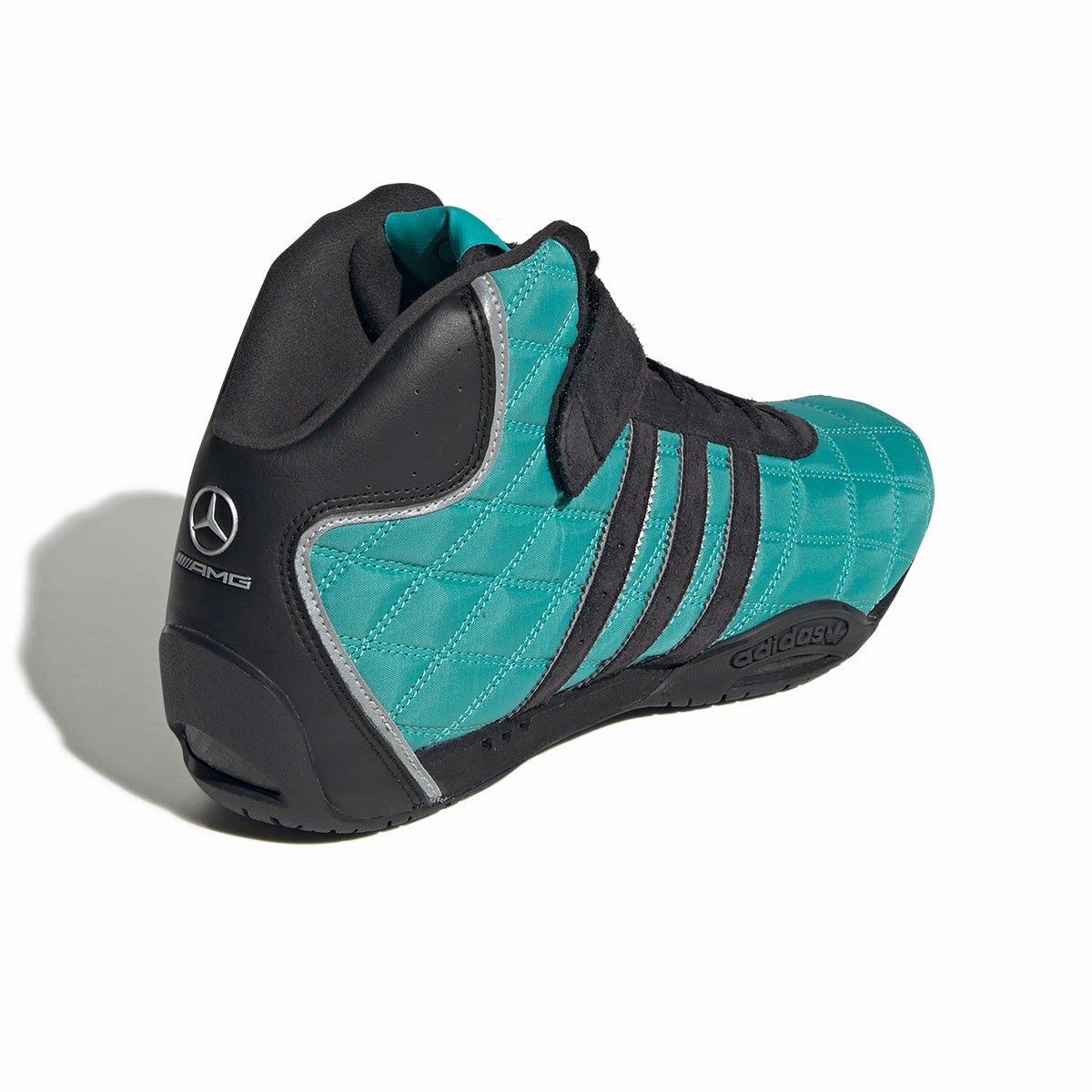   Mercedes AMG Petronas F1 Team Adi Racer Hi 'Semi Mint Rush' Anti Slip Outsole Pattern