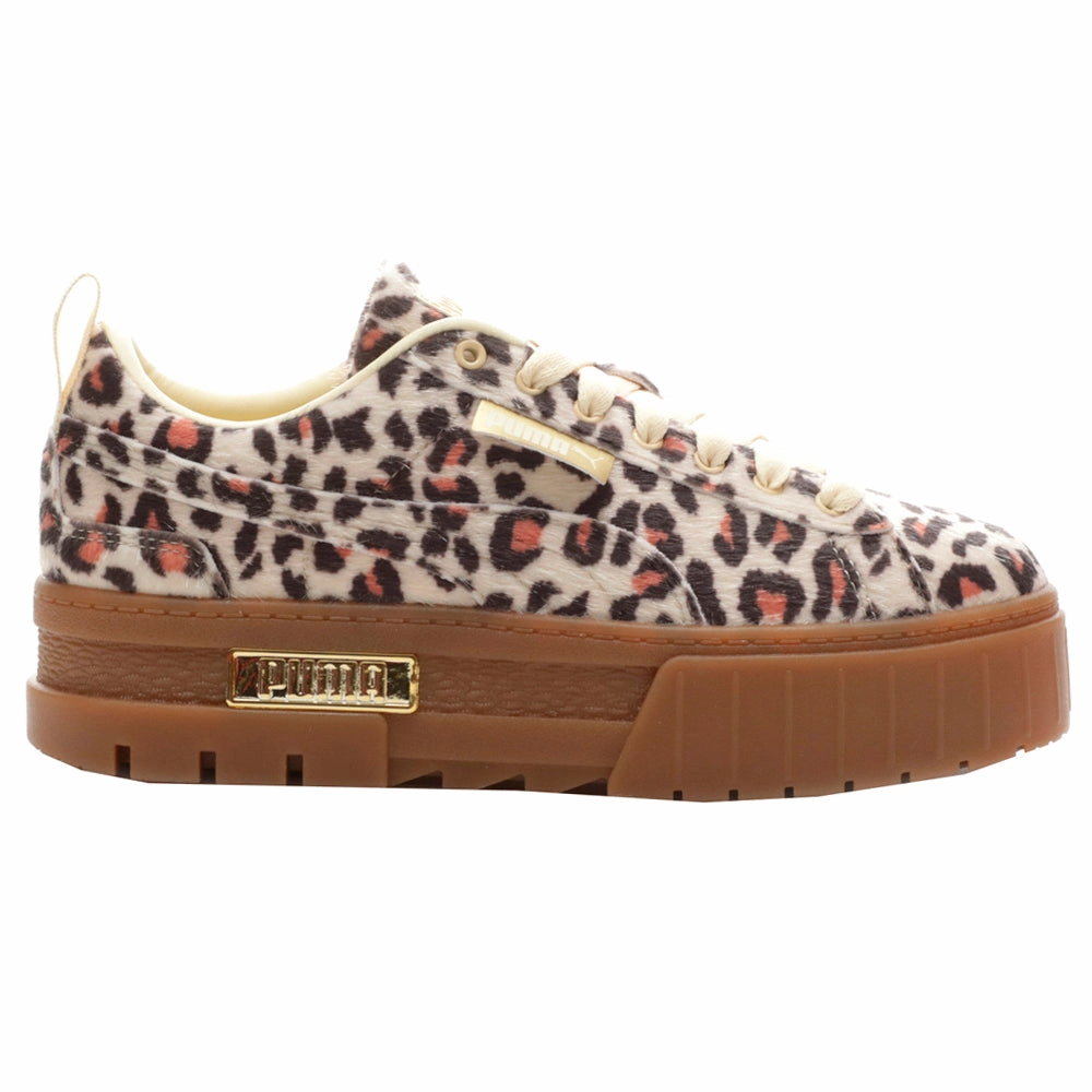 platform shoes Adaptive stability Mayze Leopard Platform Sneakers