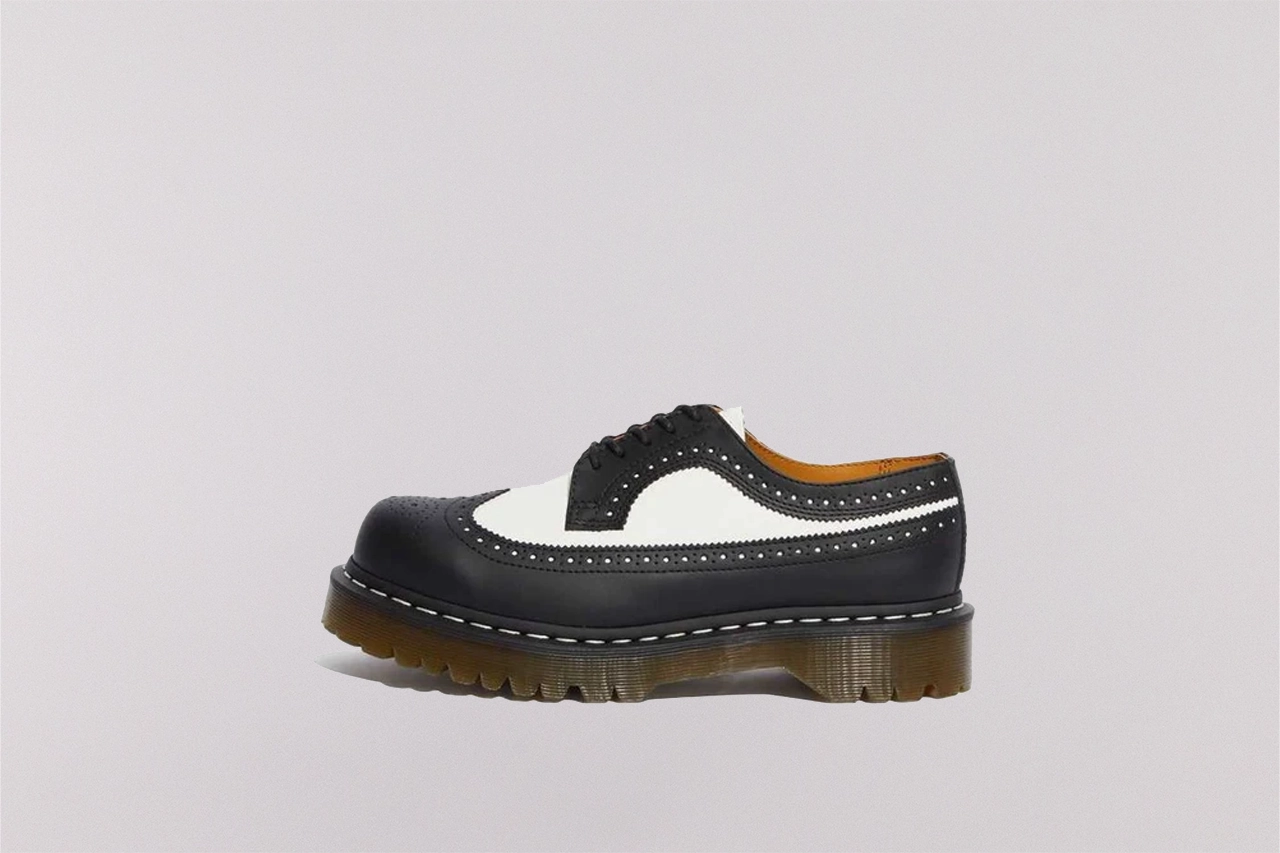 Waterproof Upper Crisp Edge Dr. Martens 3989 Bex Smooth Leather Oxford - 10458001