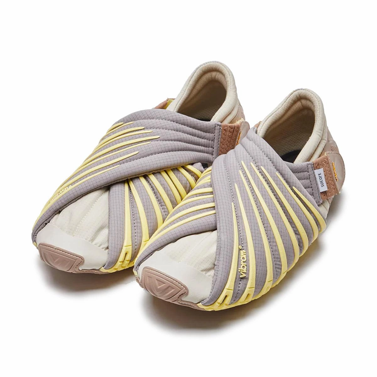   Vibram Wmns FUROSHIKI Futon Low 'Grey Lemon' Casual Ease most waterproof