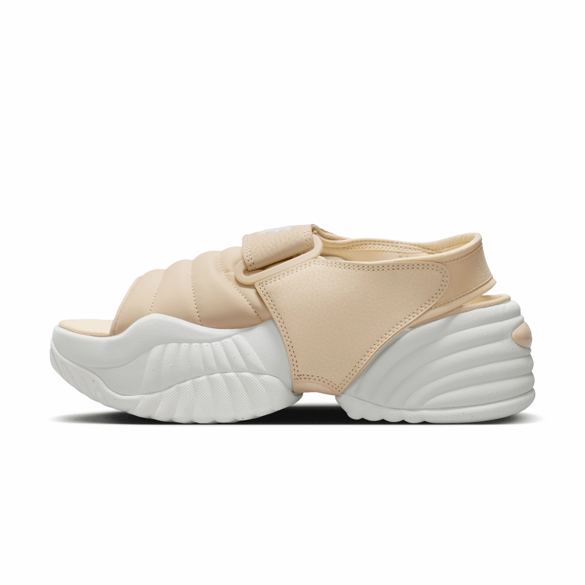 Shock-absorbent materials Wmns Air Adjust Force Sandal 'White Tan'