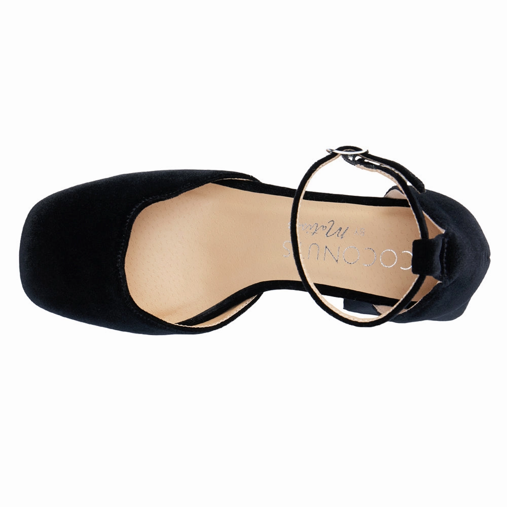 mountain climbers Advanced Airflow System Misha Square Toe Ankle Strap Platform Pumps