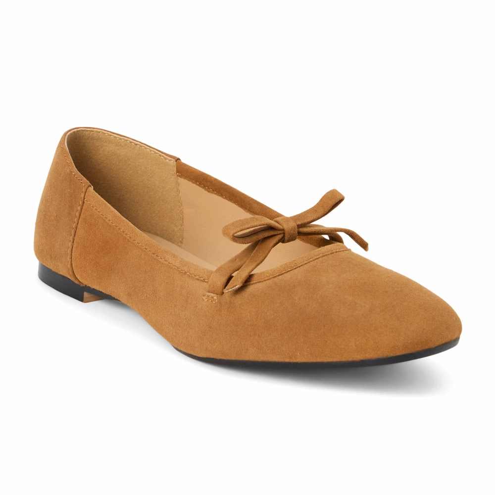 Missy Ballet Flats Secure Sole Moisture Wicking Liner