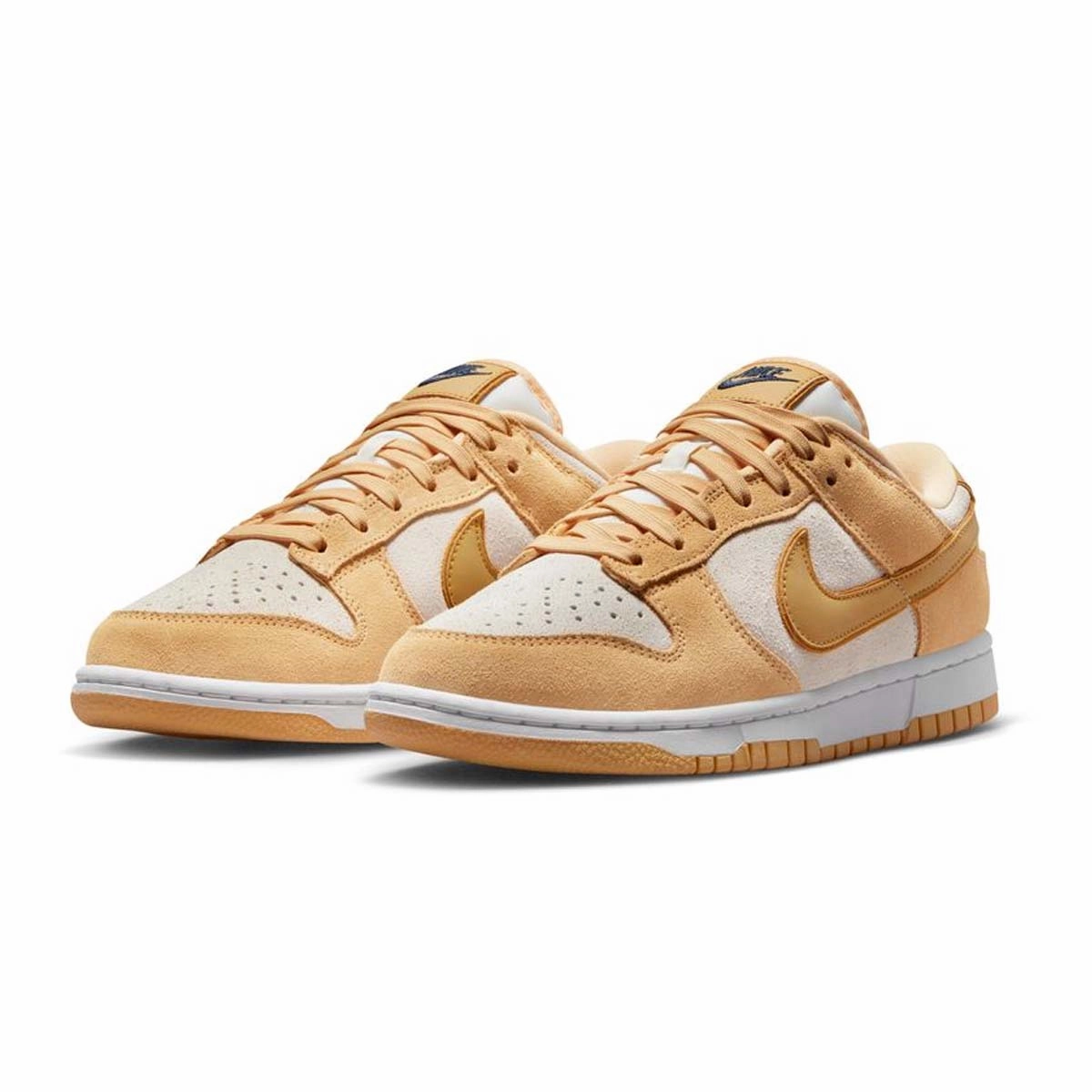 Wmns Dunk Low LX 'Gold Suede' fewest