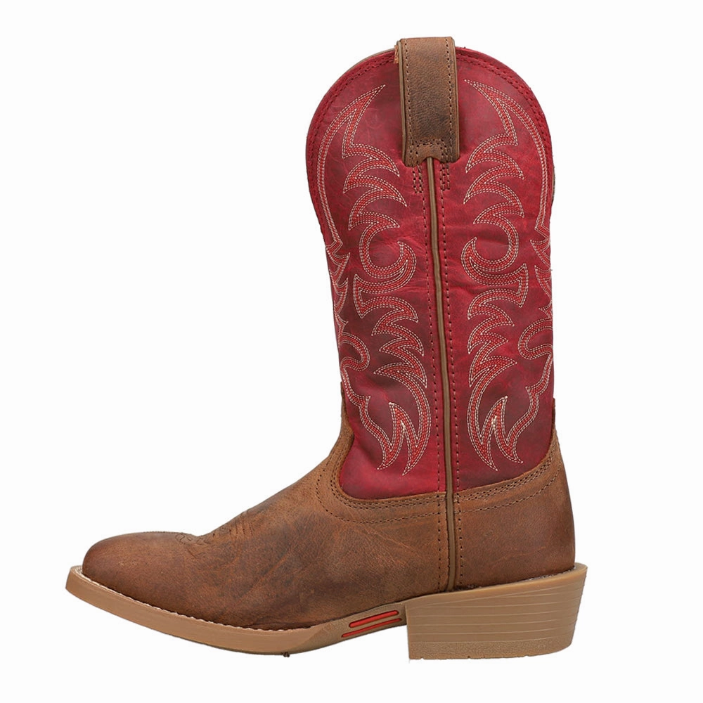 Muley 12 Inch Square Toe Cowboy Boots Anti Friction Cabin Cozy