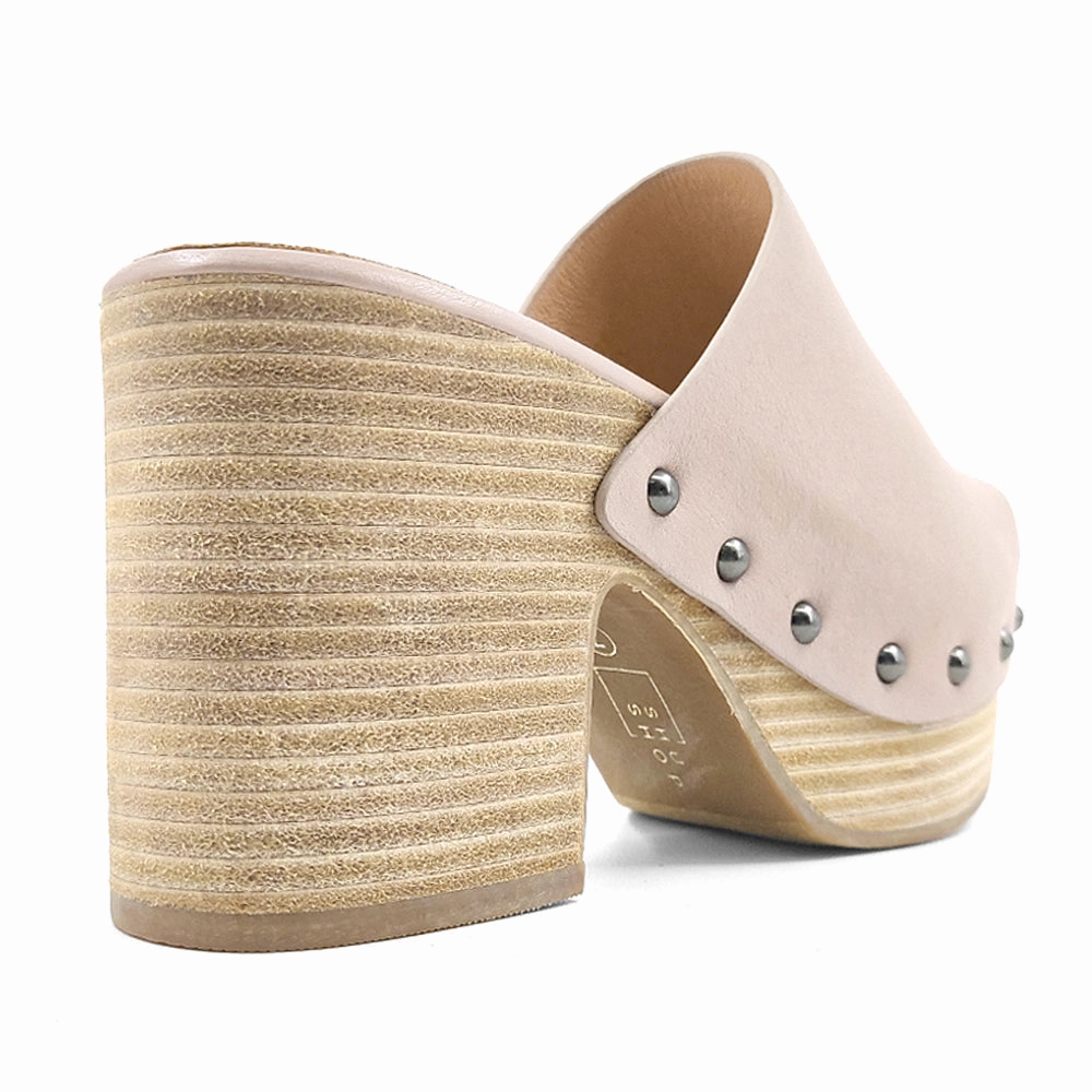 Gina Studded Platform Wedge Sandals Orthopedic Support