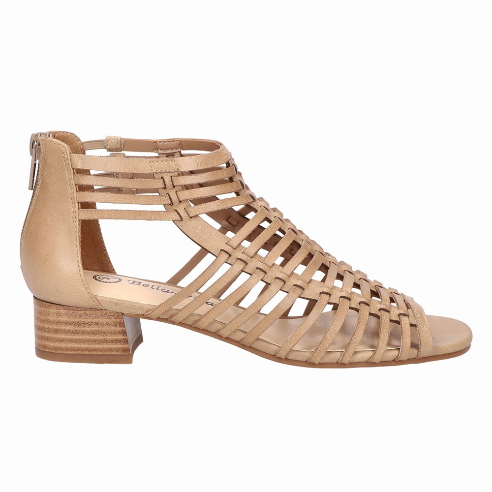 Slippers Adjustable Fastening Holden Block Heeled Strappy Sandals